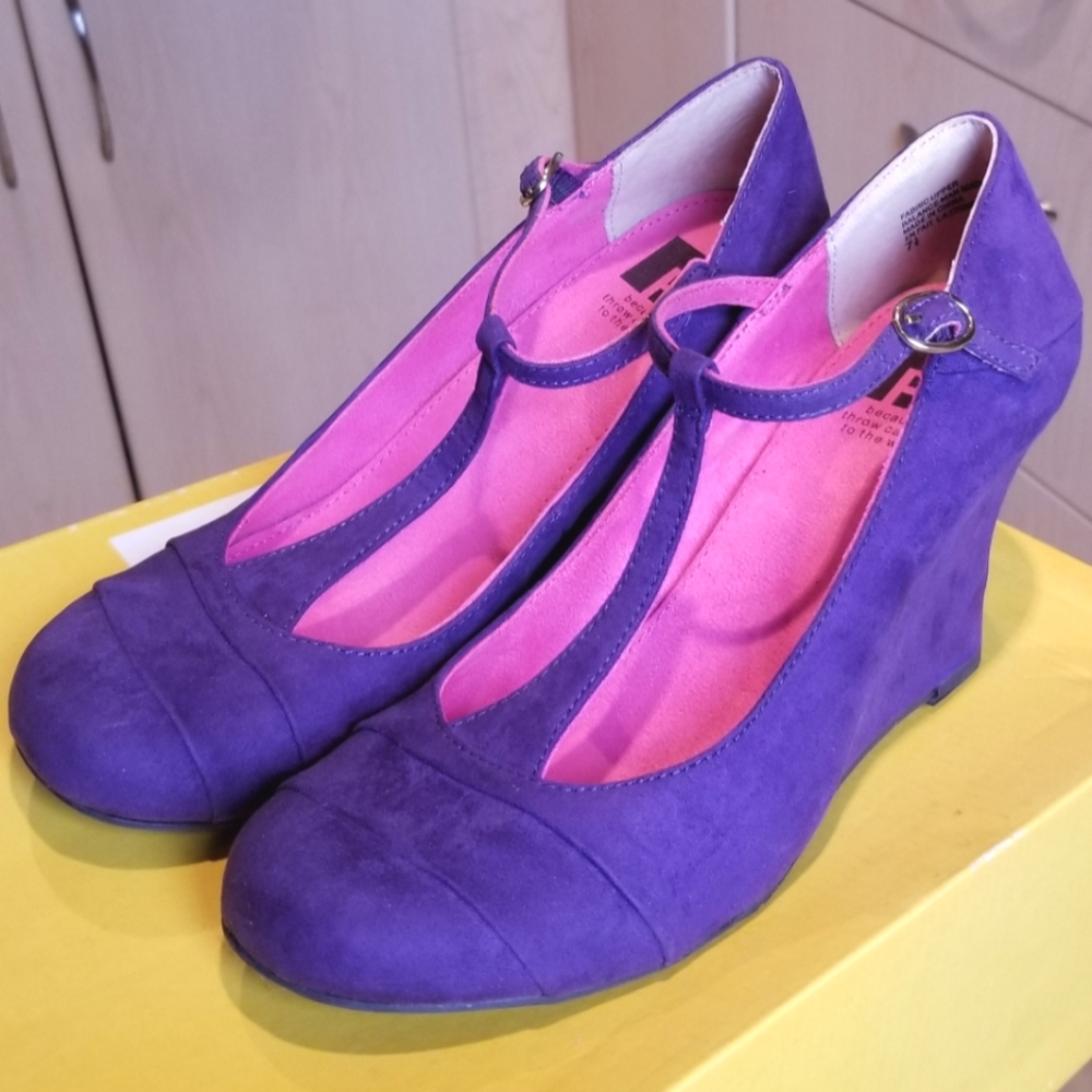 *SOLD* Modcloth BC purple shoes